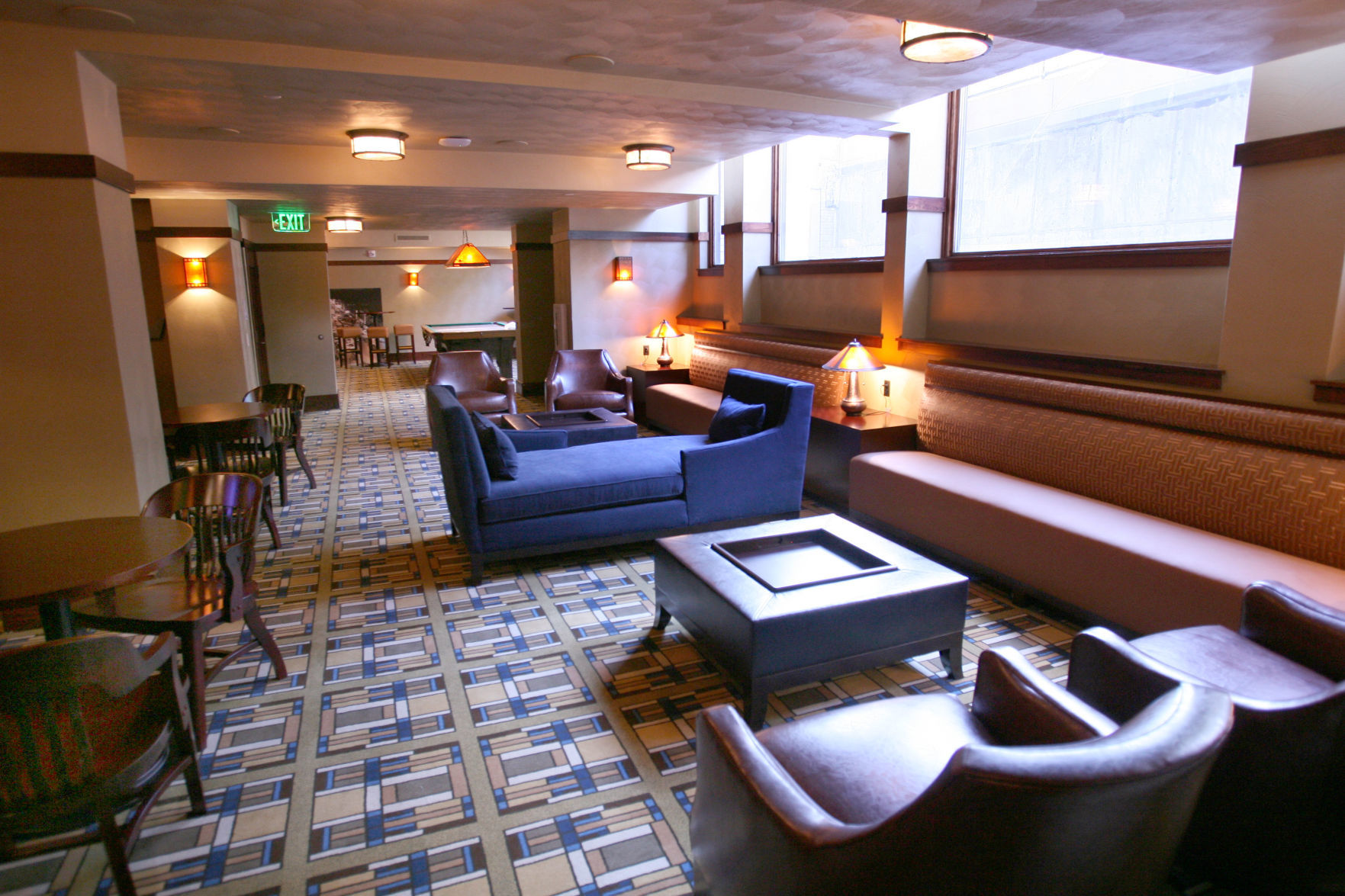 Bar area